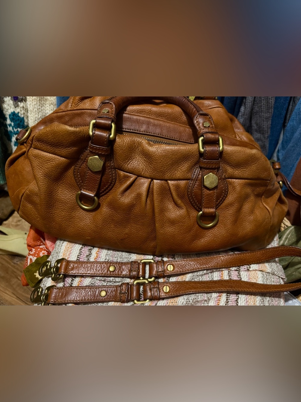 Marc Jacobs Vintage Brown Leather Bag - Picture 7 of 8